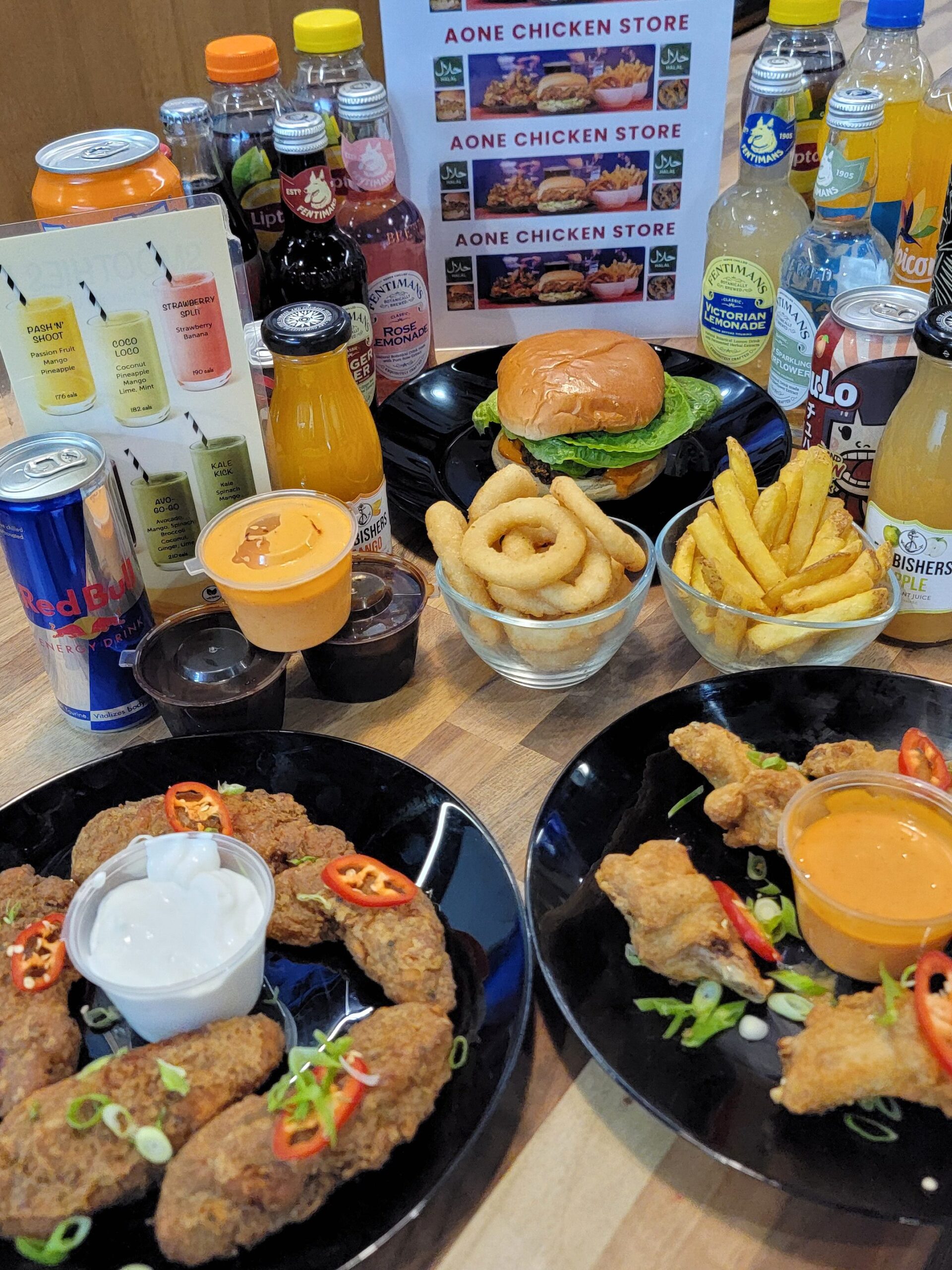 Halal Premium Quality Chicken Burgers, Tenders and Wings in Southampton